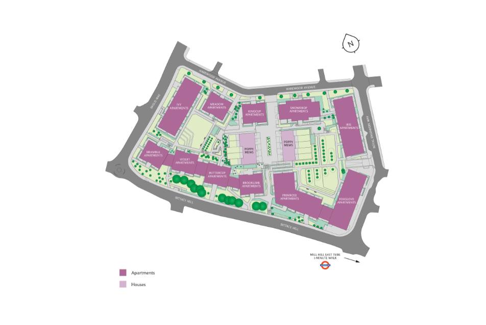 Millbrook Park Site Plan